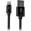 StarTech.com Cavo lungo connettore lightning a 8 pin Apple nero a USB da 2 m per iPhone / iPod / iPad