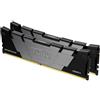 Kingston Technology FURY 32GB 3600MT/s DDR4 CL16 DIMM (Kit da 2) 2RX8 Renegade Black