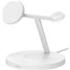 Belkin BoostCharge Pro Cuffie, Smartphone, Orologio intelligente Bianco USB Carica wireless Ricarica rapida Interno