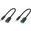 Conceptronic ABBY11B cavo USB USB 3.2 Gen 1 (3.1 Gen 1) 0,2 m USB C USB A Nero