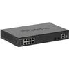 D-Link DGS-1530-10 Gestito L2 Gigabit Ethernet (10/100/1000) Nero