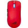 ASUS ROG Harpe II Ace RED mouse Gaming Mano destra RF Wireless + Bluetooth + USB Type-A Ottico 42000 DPI