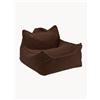 Wigiwama Pouf sacco per bambini in teddy Sugar