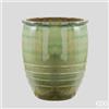 Enzo De Gasperi EDG Enzo De Gasperi Vaso Glaze Bombato Anfora H94 D76 cm Verde 380 Litri
