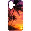 Palm Trees Photos Studio Custodia per iPhone 17 Palma Foto Spiaggia Tramonto Paradiso Costiero