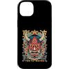 TOKYO WAVES Oni Mask Designs Custodia per iPhone 14 Plus Yokai Oni Maschera Diavolo Giapponese Demone Tattoo Oni Mask
