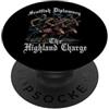 Highland Charge Scozia Storia HEMA LARP Motivo della storia scozzese degli Highlander | Tradizione PopSockets PopGrip Adesivo