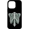 Skeleton Rib Cage Halloween Anatomy Goth Custodia per iPhone 14 Pro Max Gabbia toracica vintage scheletro Halloween Gothic Anatomy Art