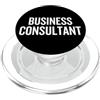 Business Consultant Pro Business Consultant Career New Professional Modern Design PopSockets PopGrip per MagSafe
