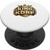Divertente giocatore di Korfball Korf sq King of the Korf Korfball Divertente regalo per la squadra PopSockets PopGrip Adesivo