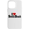 LOVE OF SOUTH BEACH HEART MIAMI FLORIDA Custodia per iPhone 14 Pro Max I LOVE HEART SOUTH BEACH SOBE MIAMI BEACH FLORIDA