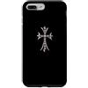 LUKE GALLERY Custodia per iPhone 7 Plus/8 Plus The Ever Pave Celtic Silver Cross