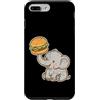 elephant burger cute animal trunk lift f Custodia per iPhone 7 Plus/8 Plus Cartone animato Elephant Burger Lift