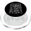 Grandio Design Vintage Patent Drawing Gi Brevetto vintage retrò della betoniera del camionista del calcestruzzo PopSockets PopGrip per MagSafe