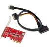 KALEA-INFORMATIQUE Scheda controller Redriver PCIe Gen 4.0 x4 a Oculink SFF-8612 SFF-8611 con cavo per montaggio SSD U2 NVMe SFF-8639