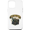 Jimbeels Custodia per iPhone 12 Pro Max FADE TOOLS READY Attrezzi Barbiere