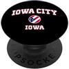 Iowa City IA Souvenirs & Gifts by DV8sTe Iowa City (Iowa) PopSockets PopGrip Adesivo
