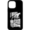 Grandio Design Beer & Alcohol Lover Drin Custodia per iPhone 13 Pro Max Funny Beer Lover I Make Pour Decisions Hands - Bottiglia da pinta