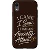 Anxiety Humor Moments Custodia per iPhone XR Ansia Umorismo Sarcasmo Salute Mentale Citazione Divertente