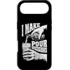 Grandio Design Beer & Alcohol Lover Drin Custodia per iPhone Air Funny Beer Lover I Make Pour Decisions Hands - Bottiglia da pinta
