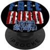Lynyrd Skynyrd Freebird Logo a contrasto stelle strisce bandiera USA PopSockets PopGrip Adesivo