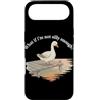 Funny Goose Lover Meme Farm Animal Humor Custodia per iPhone Air What If I'm Not Silly Enough Funny Goose Humor Goose Amante
