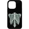 Skeleton Rib Cage Halloween Anatomy Goth Custodia per iPhone 13 Pro Gabbia toracica vintage scheletro Halloween Gothic Anatomy Art