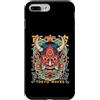 TOKYO WAVES Oni Mask Designs Custodia per iPhone 7 Plus/8 Plus Yokai Oni Maschera Diavolo Giapponese Demone Tattoo Oni Mask