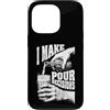Grandio Design Beer & Alcohol Lover Drin Custodia per iPhone 13 Pro Funny Beer Lover I Make Pour Decisions Hands - Bottiglia da pinta