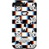 Minions Custodia per iPhone SE (2020) / 7/8 Minions Rainbow Checkerboard All Over Print