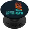 Birth Since Month Of July Retro Vintage Luglio 2005 Anno 2005 Retro 2005 Vintage 2005 Dal 2005 PopSockets PopGrip Adesivo