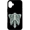 Skeleton Rib Cage Halloween Anatomy Goth Custodia per iPhone 16 Plus Gabbia toracica vintage scheletro Halloween Gothic Anatomy Art