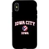 Iowa City IA Souvenirs & Gifts by DV8sTe Custodia per iPhone X/XS Iowa City (Iowa)