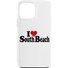 LOVE OF SOUTH BEACH HEART MIAMI FLORIDA Custodia per iPhone 13 Pro Max I LOVE HEART SOUTH BEACH SOBE MIAMI BEACH FLORIDA