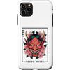 Japanese Oni Mask Aesthetic By TOKYO WAV Custodia per iPhone 11 Pro Max Maschera giapponese del diavolo Yokai del diavolo Hannya Giappone Oni
