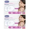 Chicco Dischetti Chicco Proteggi Seno Coppette Assorbilatte Antibatterici 2 x 60 (120 pz.)
