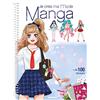 PLAY BAC Je crée ma mode Manga: + de 100 stickers