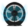Cecotec - Ventilatore da pavimento quadrato EnergySilence 4500 Power Box Black, 45W, Diametro 12 Pollici, 5 Lame, 3 Velocità, Timer 1h, Griglia Girevole e Massima Sicurezza