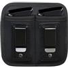 MiOYOOW Porta Caricatori Tattical, Borsa per Riviste Caricatore Militare Doppio, Tasca Portariviste per Caricatori per Glock 1943 17 1911 S&W M&P Adatta per Clip per Munizioni da 7 10 e 15 Colpi