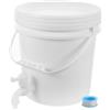 KICHOUSE Bidoncino Acqua Rubinetto 10 Litri in Plastica Ispessita Nastro Sigillante, Contenitore Portatile per Escursioni e Esterno