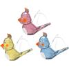 CAZSTYK Fischietto per uccelli acquatici da disegno colorato, per bambini, per l'apprendimento precoce, strumento musicale educativo per bambini, per il bagno