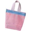 Kaeltsyn Borsa in rete per doccia, borsa per donne, piscina, viaggi, cosmetici, pieghevole, portatile, articoli da toeletta, regali asciugatura rapida