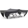 Beimus Copertura per tavolo da ping pong, pieghevole, piatta, per interni ed esterni, impermeabile, 380 x 152 x 71 cm, per ping-pong all'aperto, resistente e piatto