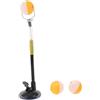 YARNOW Allenatore Portatile di Tennis Tavolo con Base a Ventosa Stabile, Materiale PVC e Lega di Alluminio, per Allenamento a Casa in Ufficio