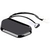 Generic Display LCD per Bici Elettrica Universale Impermeabile con velocità HD e Chilometraggio per Scooter Elettrici e Tricicli