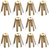 CAZSTYK 10lots Ottone Hosel Adattatori Golfs Club Bilanciamento Peso Strumenti 6 Prong Serie 350 Compatibile Facile Installazione Strumento Durabilità Golf Alberi Puntali
