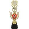 JOINPAYA Coppa Premio in Plastica Rossa, Decorazione Festa Scuola Come Coppa per Premiazioni e Festeggiamenti Scolastici