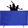 Generic Divisori resistenti per campi da ping pong per competizioni e allenamento, ideali per aree gioco e cantine