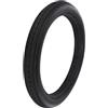 Belnotelt Pneumatico per bici 14 x 1,75 solido pneumatico in gomma non gonfiabile, per scooter elettrico passeggino sedia a rotelle resistente alle forature nero a prova di esplosione