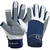 crazy4sailing Guanti da vela Cruising, 2 dita tagliate, taglia: XXL, colore: blu navy